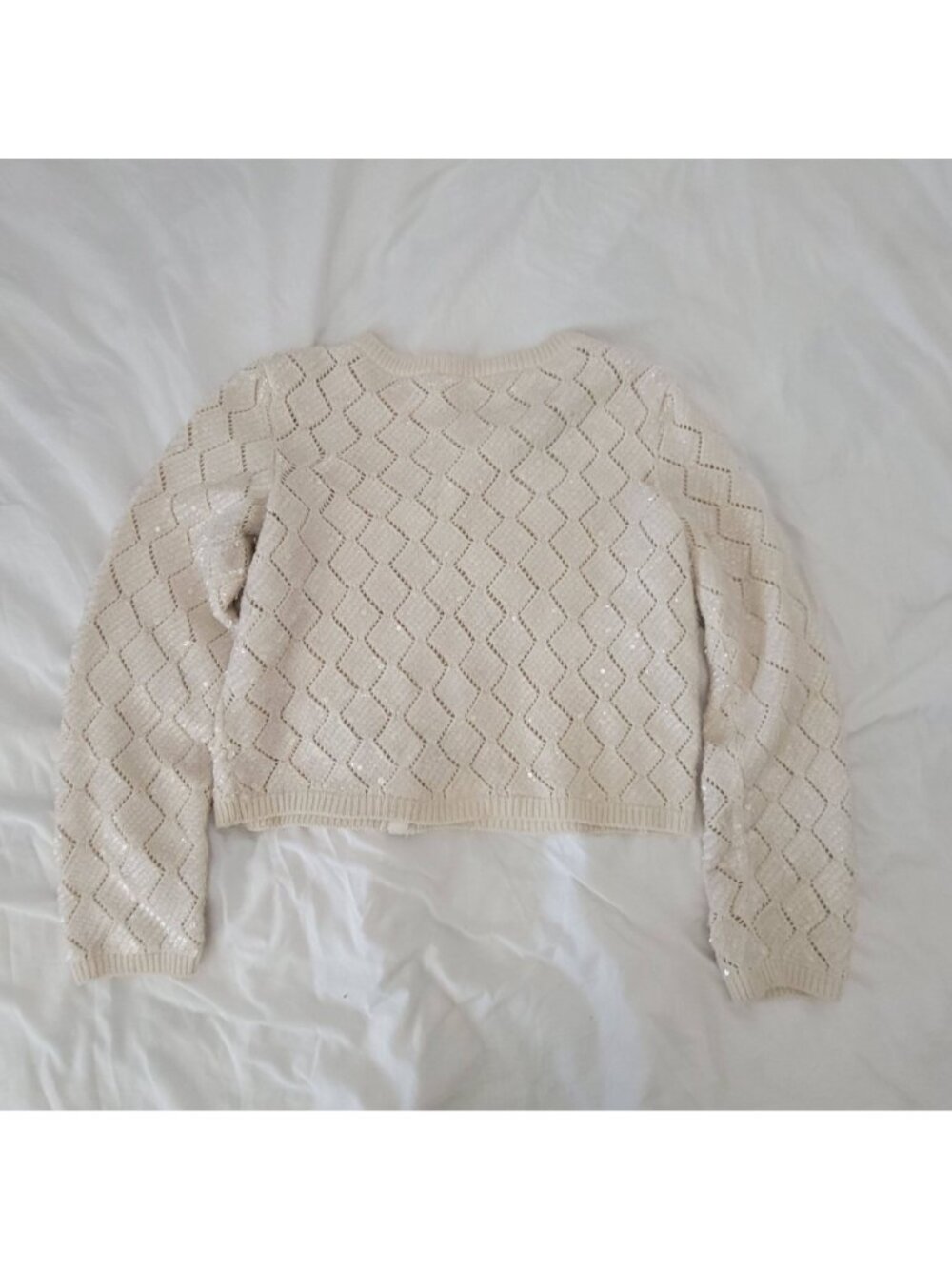 Free People Mermaid Cardigan Vintage Wool Boho Chic 90s Layering Womens S - Picture 3 of 7